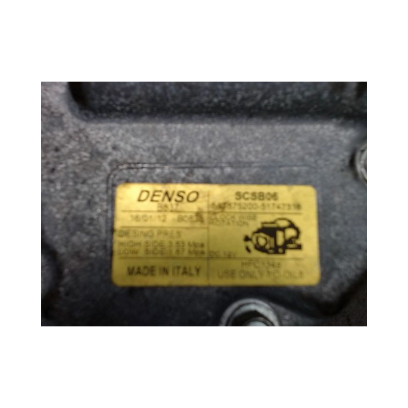 COMPRESSEUR AIR CONDITIONNE FORD KA 2008-
