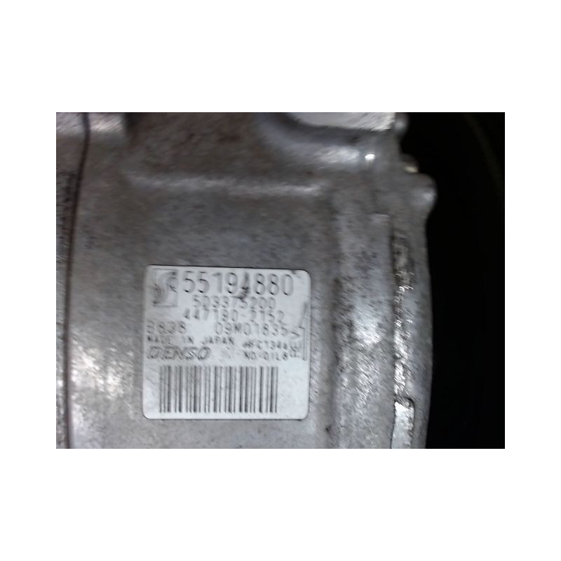 COMPRESSEUR AIR CONDITIONNE FIAT GRANDE PUNTO 2005-