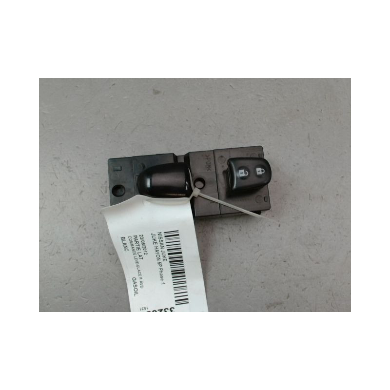 COMMANDE LEVE-GLACE PORTE AVD NISSAN JUKE Phase 1 2010-...
