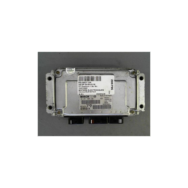 CALCULATEUR MOTEUR PEUGEOT 206 98-09