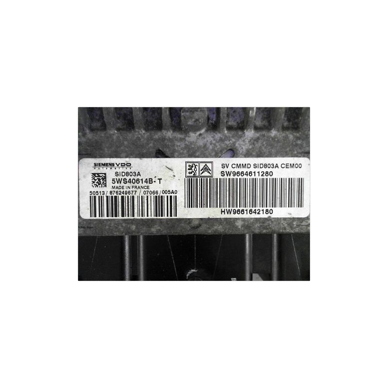CALCULATEUR MOTEUR FIAT SCUDO II 2007-