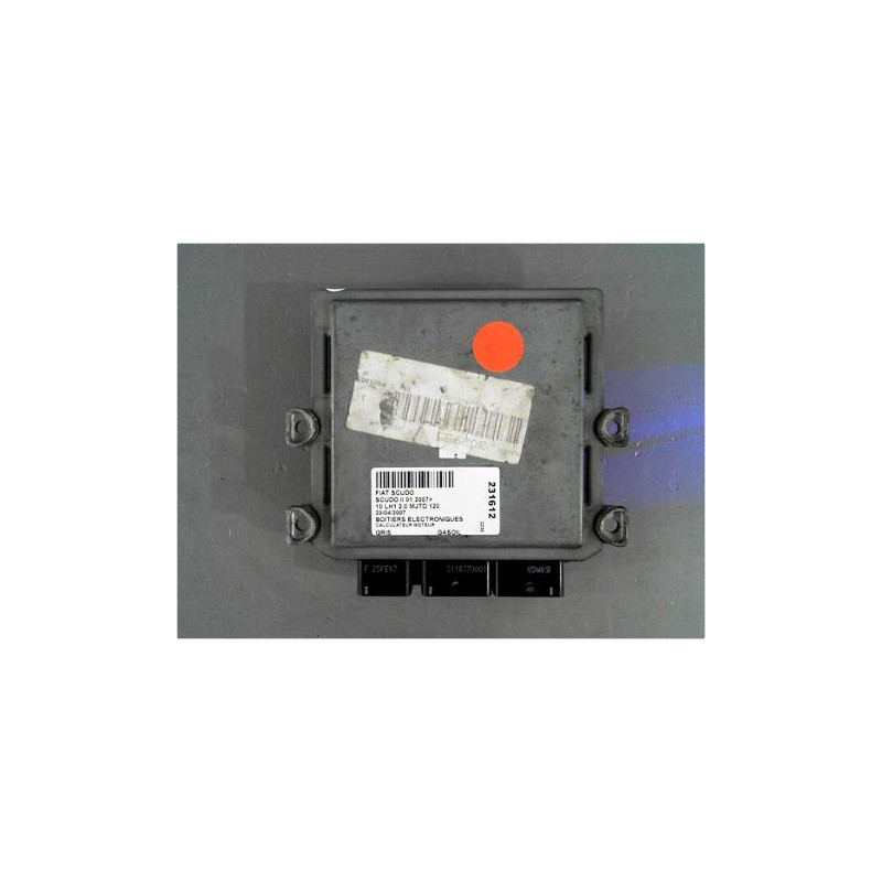 CALCULATEUR MOTEUR FIAT SCUDO II 2007-