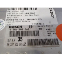 CALCULATEUR MOTEUR PEUGEOT 307 2001-2005