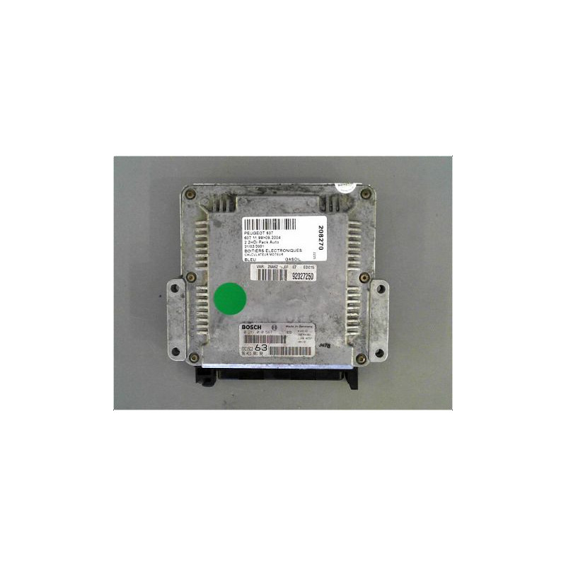 CALCULATEUR MOTEUR PEUGEOT 607 99-2004