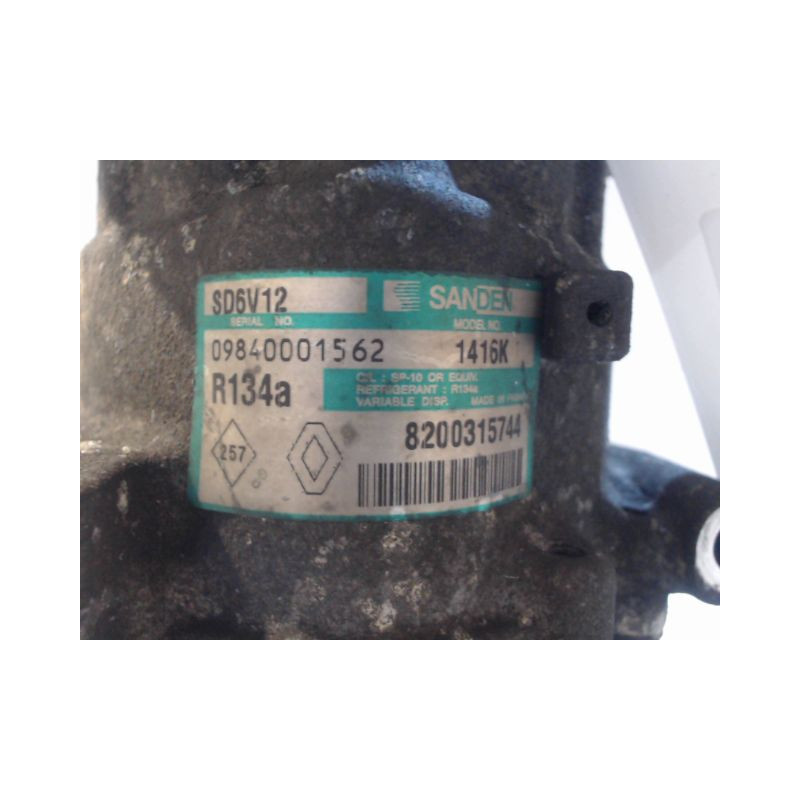 COMPRESSEUR AIR CONDITIONNE RENAULT CLIO II PH.2 01-06