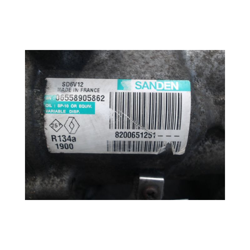 COMPRESSEUR AIR CONDITIONNE RENAULT KANGOO EXPRESS 2008-