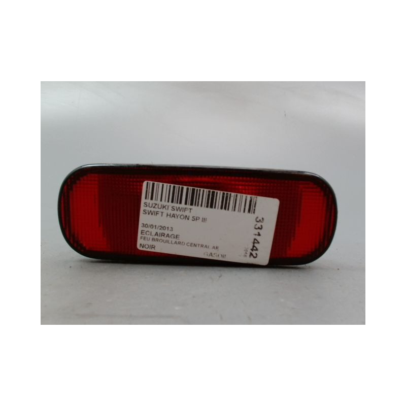 FEU BROUILLARD CENTRAL ARRIERE SUZUKI SWIFT III 2005-2011