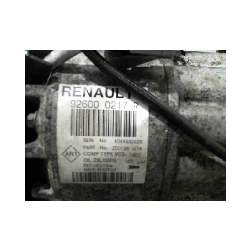 COMPRESSEUR AIR CONDITIONNE RENAULT CLIO