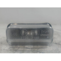 ECLAIREUR PLAQUE DE POLICE GAUCHE PEUGEOT 206+ 2009-
