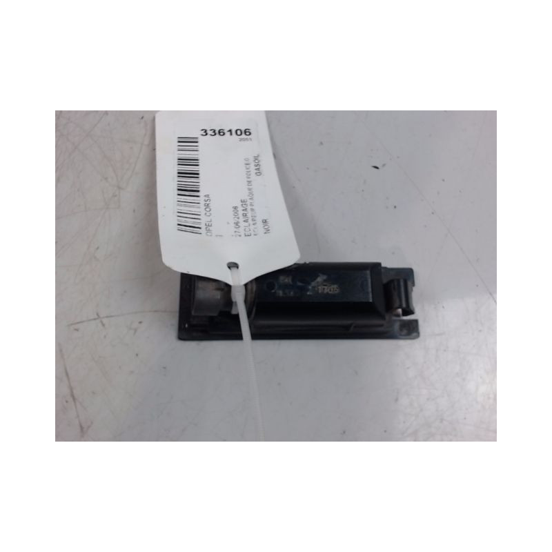 ECLAIREUR PLAQUE DE POLICE GAUCHE OPEL CORSA 03-06