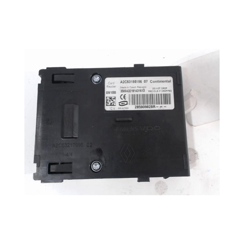 LECTEUR DE CARTE RENAULT SCENIC III 2009-
