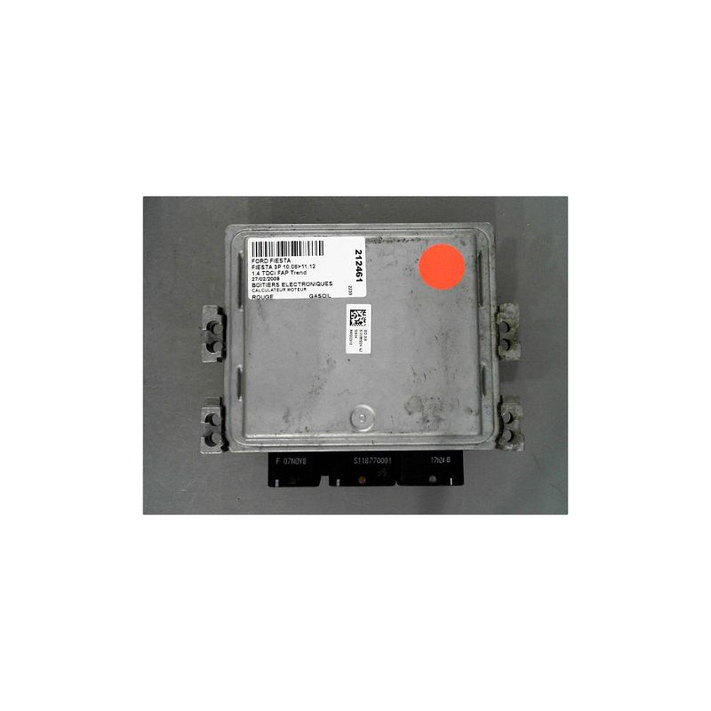 CALCULATEUR MOTEUR FORD FIESTA 08-12