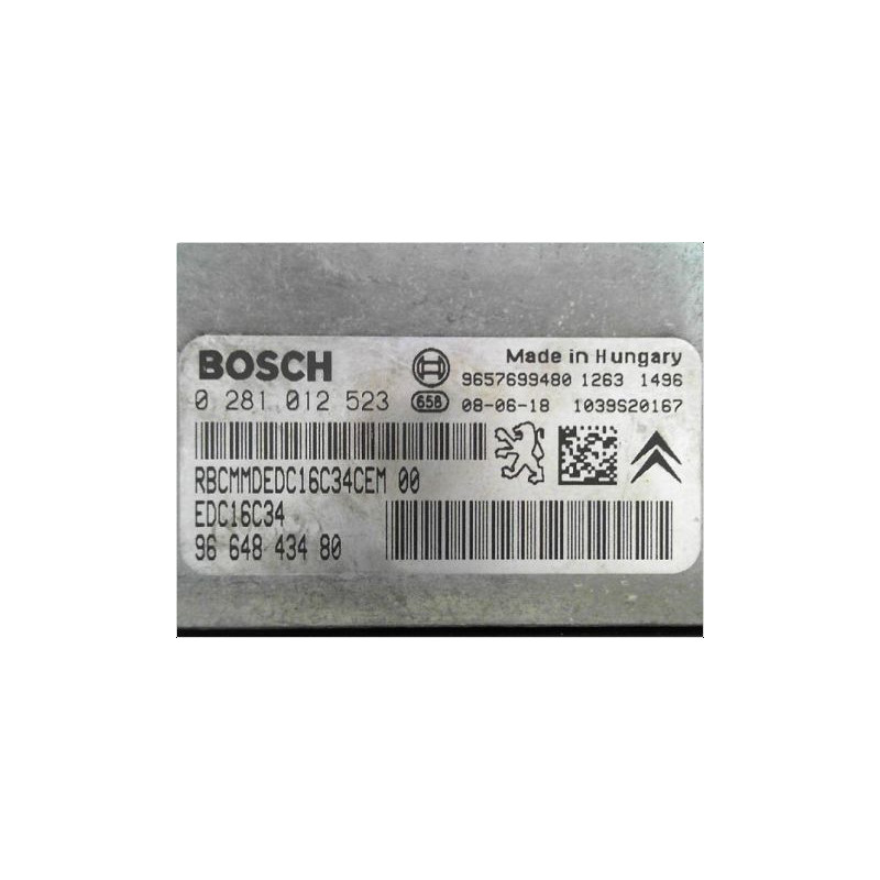 CALCULATEUR MOTEUR PEUGEOT 207 06-13