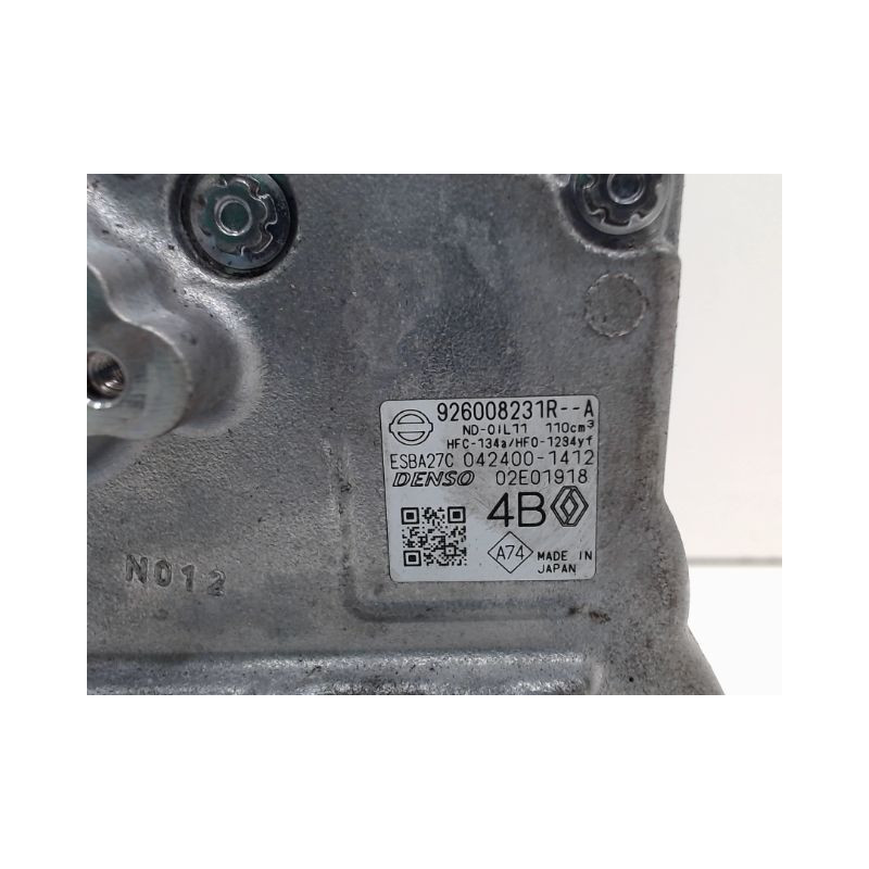 COMPRESSEUR AIR CONDITIONNE RENAULT CLIO