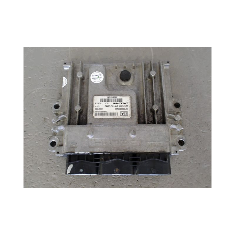 CALCULATEUR MOTEUR CITROEN JUMPY II TOLE 2007-