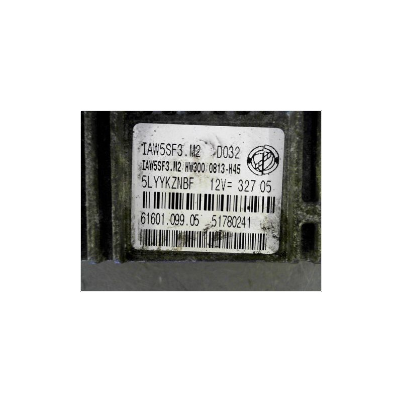 CALCULATEUR MOTEUR FIAT GRANDE PUNTO