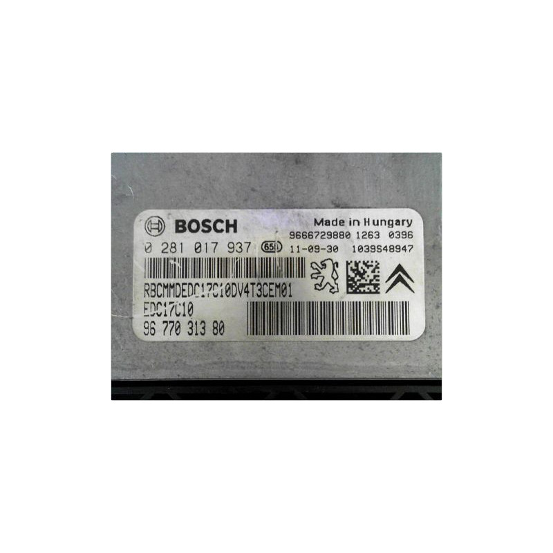 CALCULATEUR MOTEUR PEUGEOT 206+ 09-13