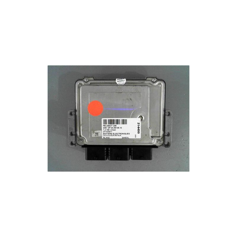 CALCULATEUR MOTEUR PEUGEOT 206+ 09-13
