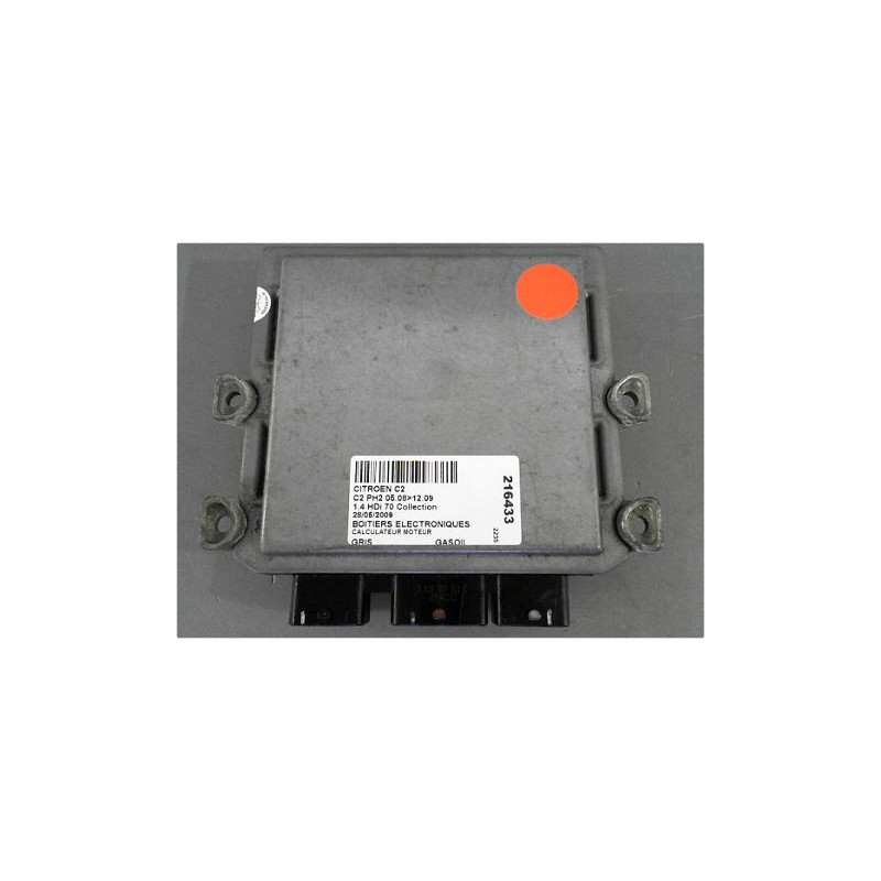 CALCULATEUR MOTEUR CITROEN C2 PH2 08-09