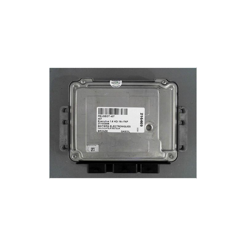 CALCULATEUR MOTEUR PEUGEOT 407 2004-2008