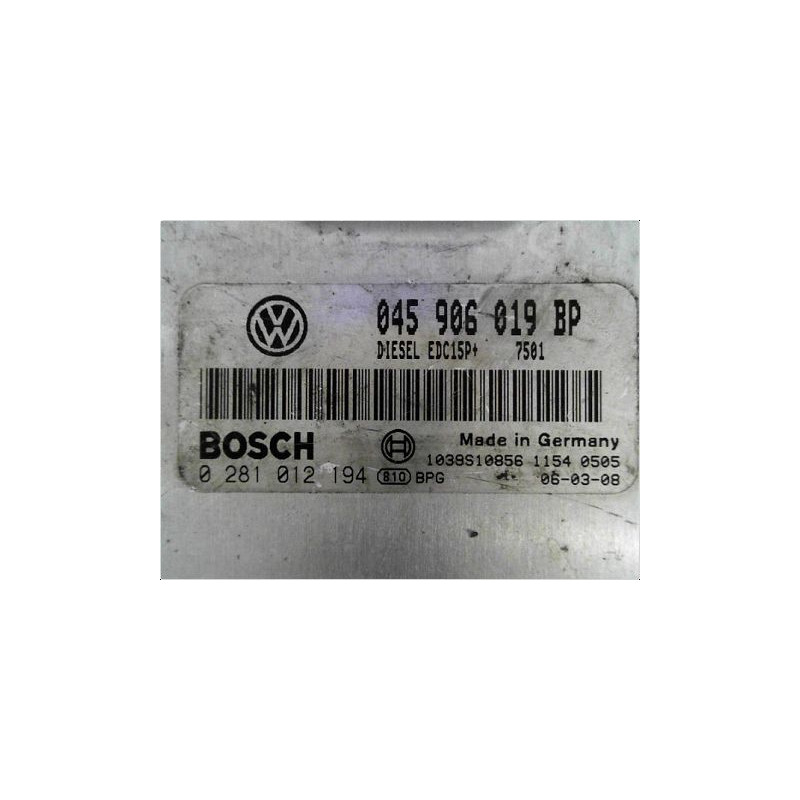 CALCULATEUR MOTEUR VOLKSWAGEN POLO IV PH2 05-09