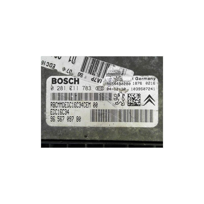 CALCULATEUR MOTEUR PEUGEOT 206 98-09