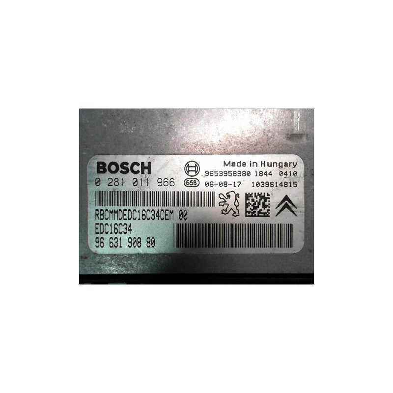 CALCULATEUR MOTEUR CITROEN C4 04-08