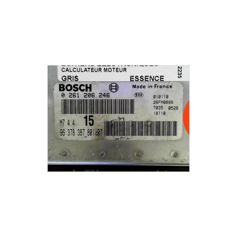 CALCULATEUR MOTEUR CITROEN SAXO 99-04