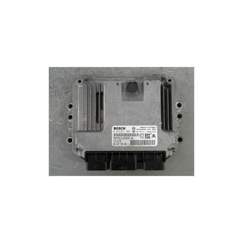 CALCULATEUR MOTEUR PEUGEOT 307 2005-2007