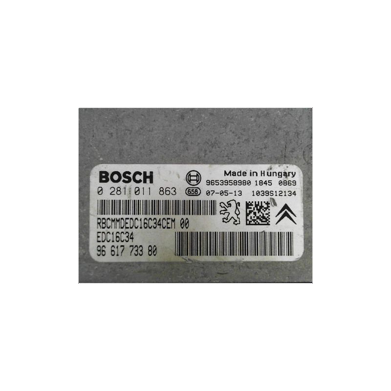CALCULATEUR MOTEUR PEUGEOT 307 2005-2007