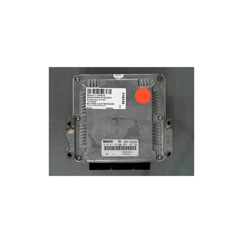 CALCULATEUR MOTEUR RENAULT GRAND ESPACE 2002-