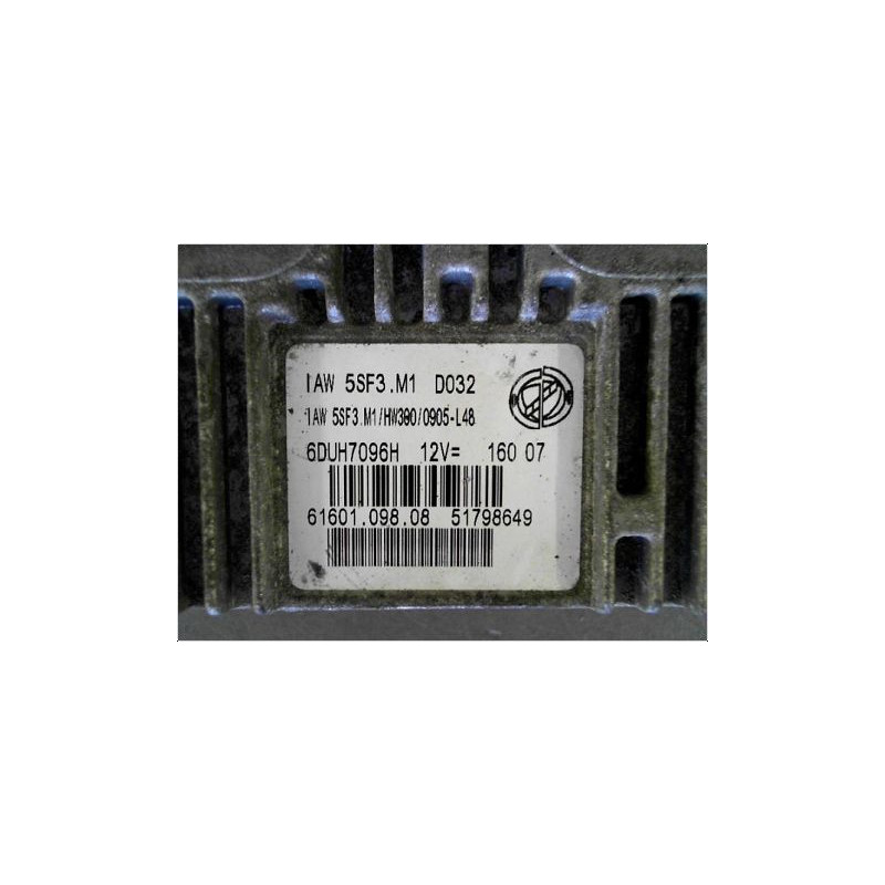 CALCULATEUR MOTEUR FIAT GRANDE PUNTO
