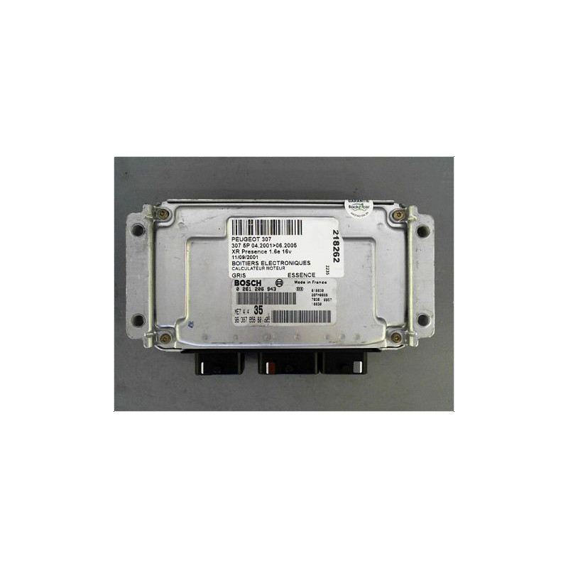 CALCULATEUR MOTEUR PEUGEOT 307 2001-2005