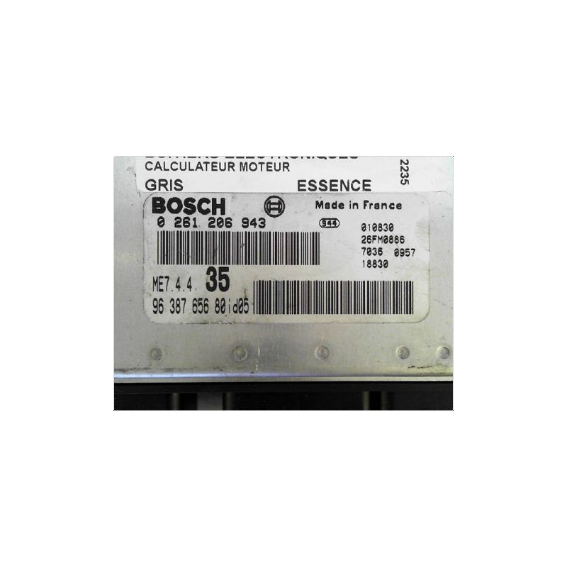 CALCULATEUR MOTEUR PEUGEOT 307 2001-2005