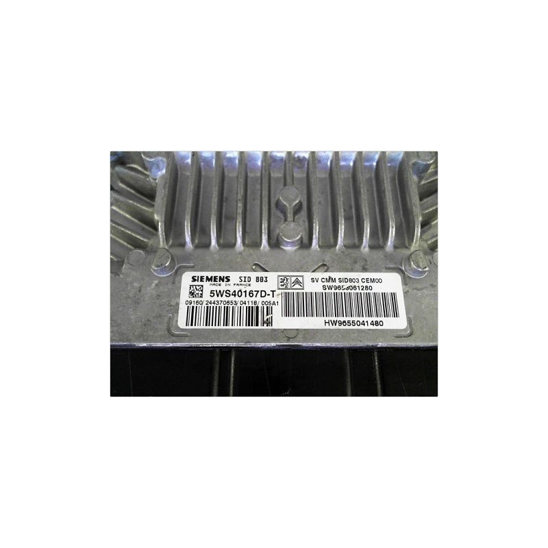CALCULATEUR MOTEUR PEUGEOT 407 2004-2008