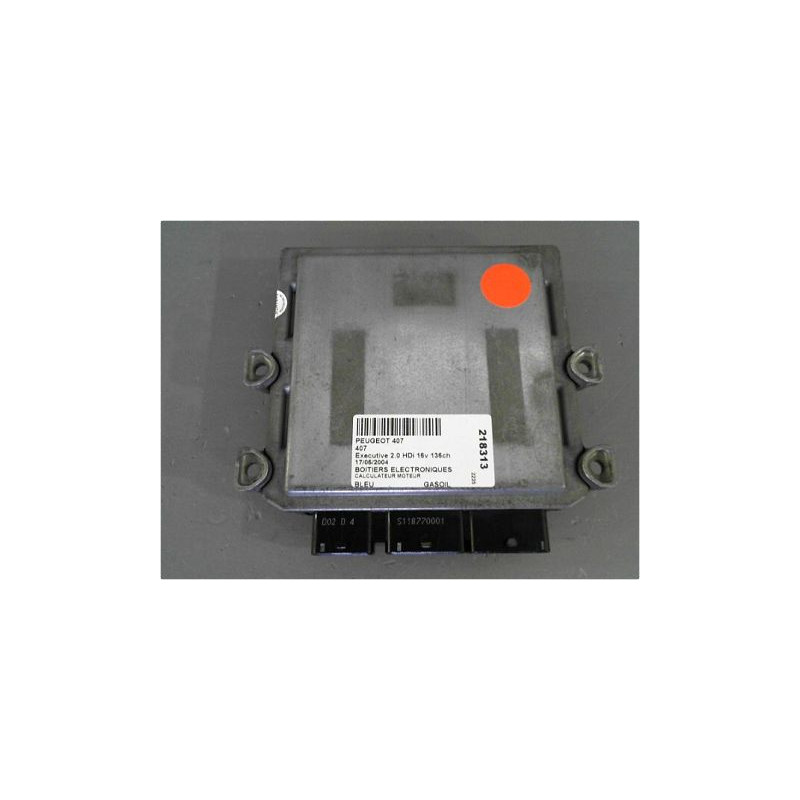 CALCULATEUR MOTEUR PEUGEOT 407 2004-2008