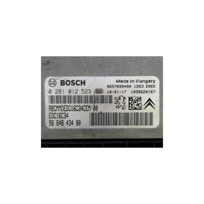 CALCULATEUR MOTEUR PEUGEOT 207 5P