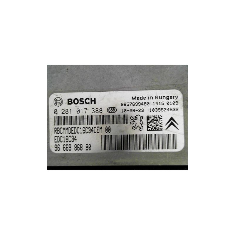 CALCULATEUR MOTEUR PEUGEOT 207 06-13