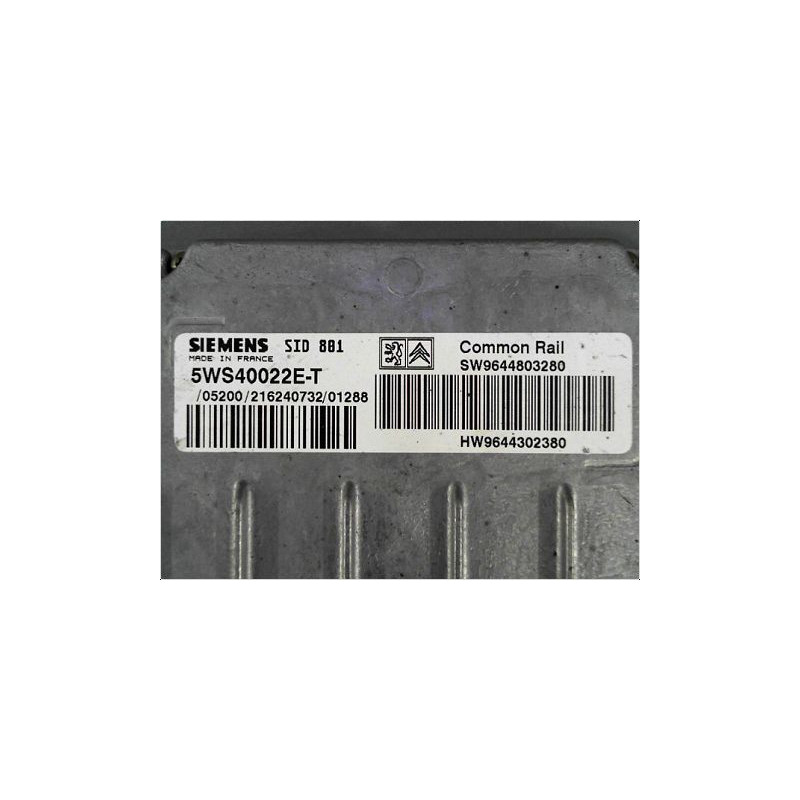 CALCULATEUR MOTEUR CITROEN C5 2001-2004