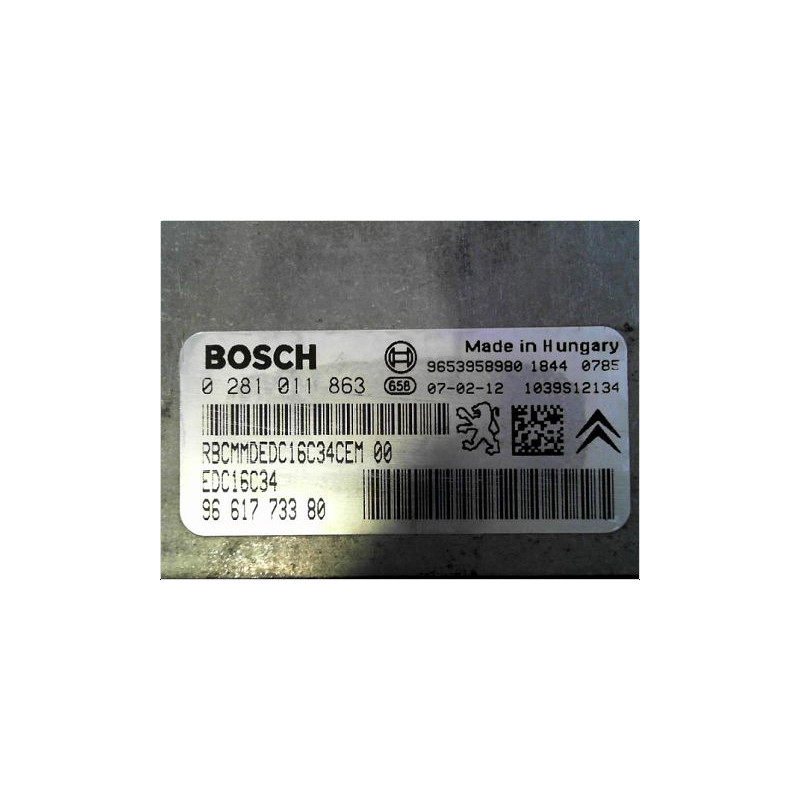 CALCULATEUR MOTEUR CITROEN C4 COUPE 04-08