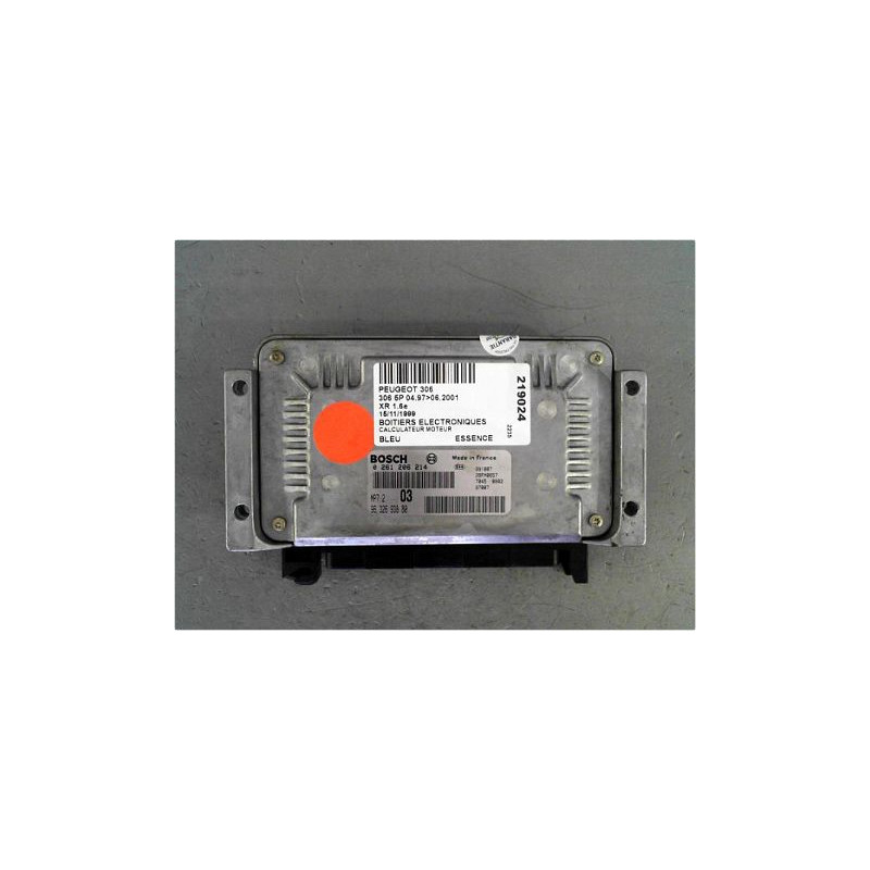 CALCULATEUR MOTEUR PEUGEOT 306 97-2001