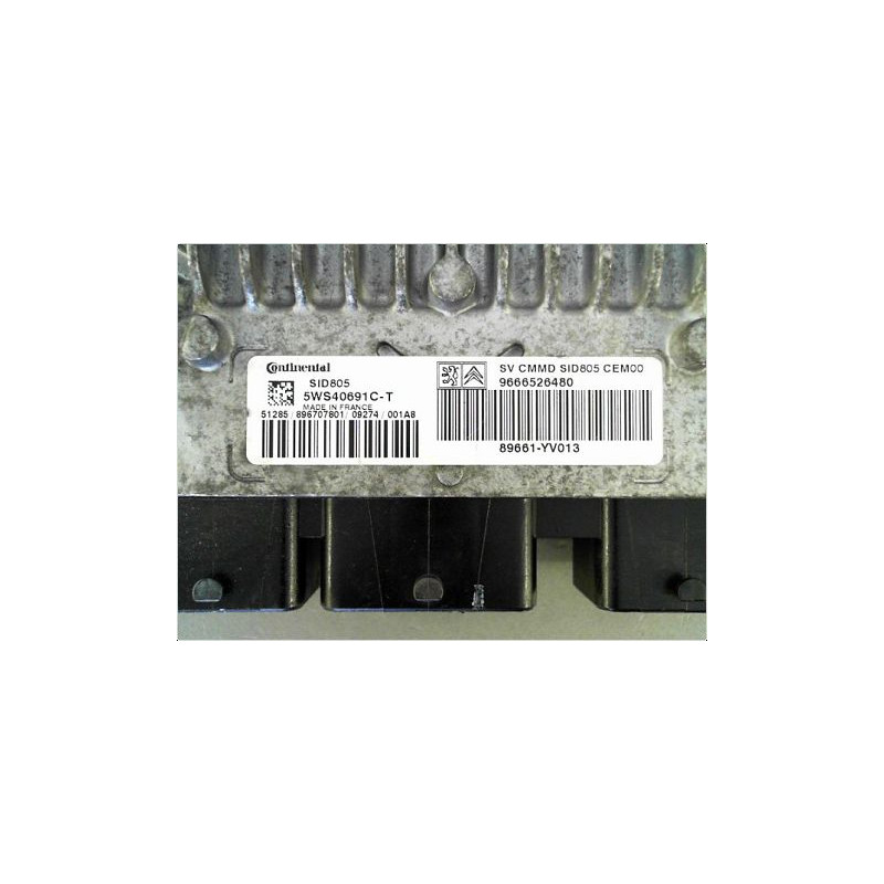 CALCULATEUR MOTEUR PEUGEOT 107 5P