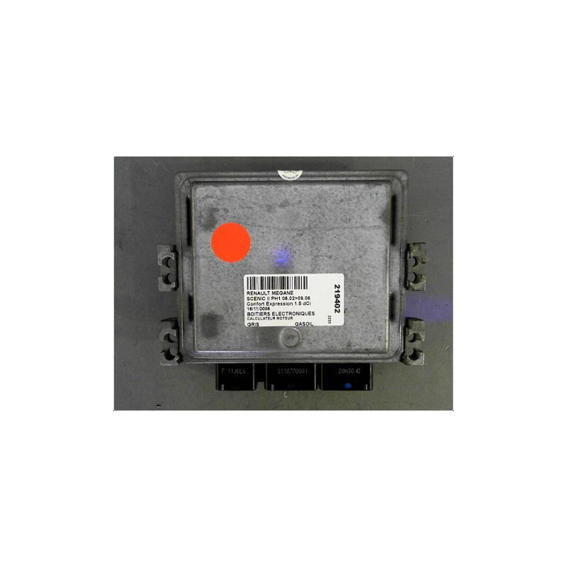 CALCULATEUR MOTEUR RENAULT SCENIC II PH1 02-06