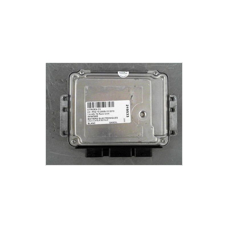 CALCULATEUR MOTEUR CITROEN C3 PH2 2005-2010