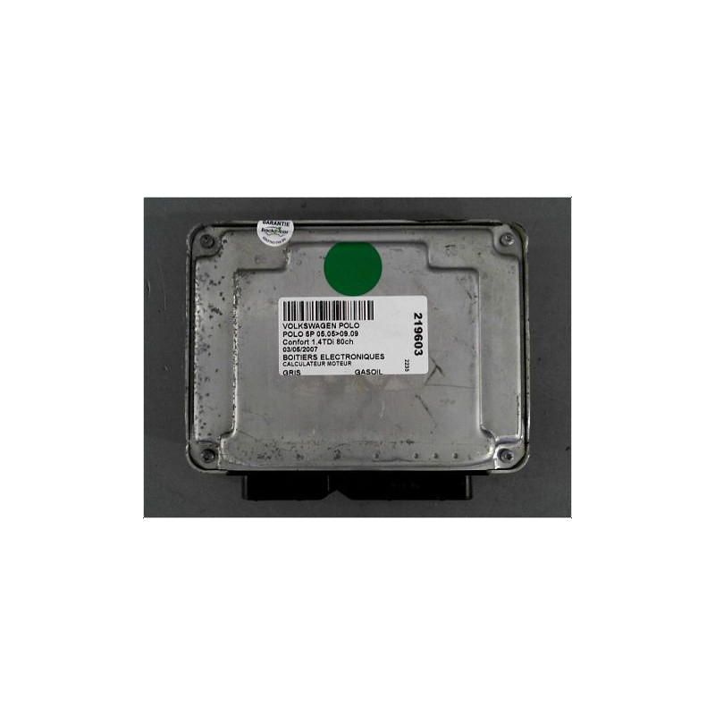 CALCULATEUR MOTEUR VOLKSWAGEN POLO IV PH2 05-09
