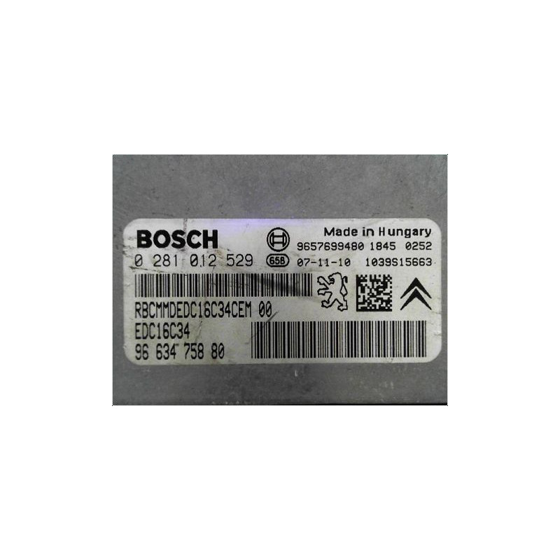 CALCULATEUR MOTEUR CITROEN C3 PH2 2005-2010