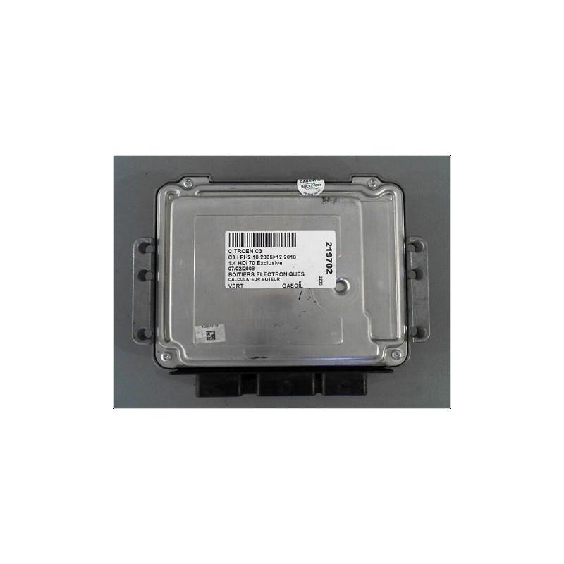 CALCULATEUR MOTEUR CITROEN C3 PH2 2005-2010