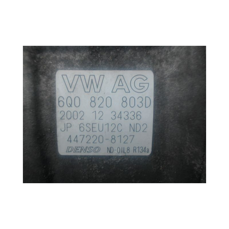 COMPRESSEUR AIR CONDITIONNE SEAT IBIZA 2002-2006