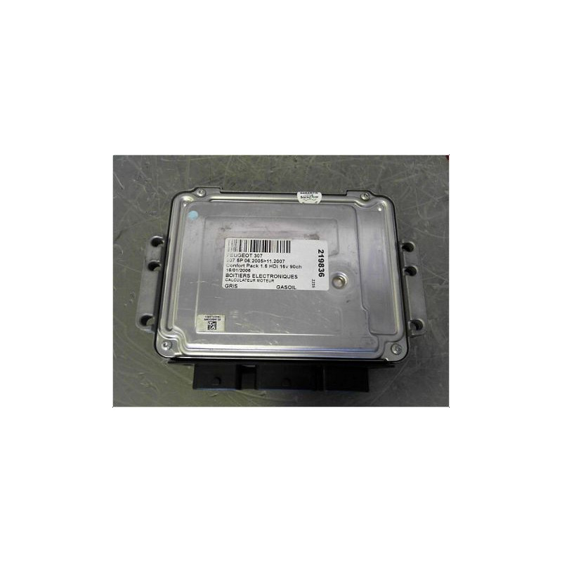 CALCULATEUR MOTEUR PEUGEOT 307 2005-2007