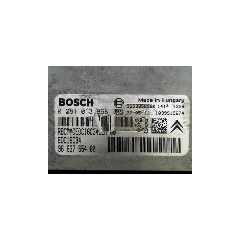 CALCULATEUR MOTEUR PEUGEOT 207 5P